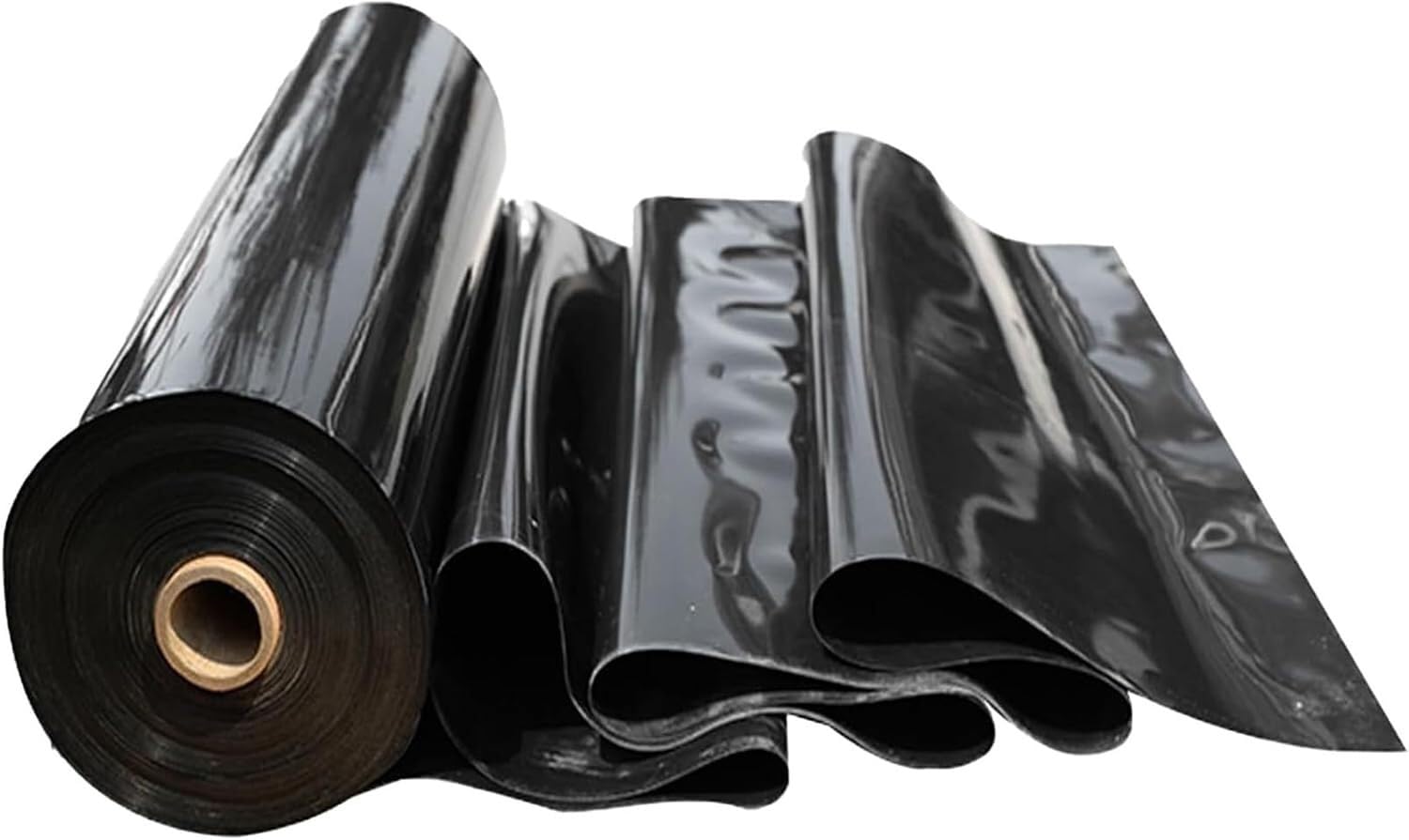 Bâche pour bassin contre les fuites d'eau : PVC noir étanche pour piscine