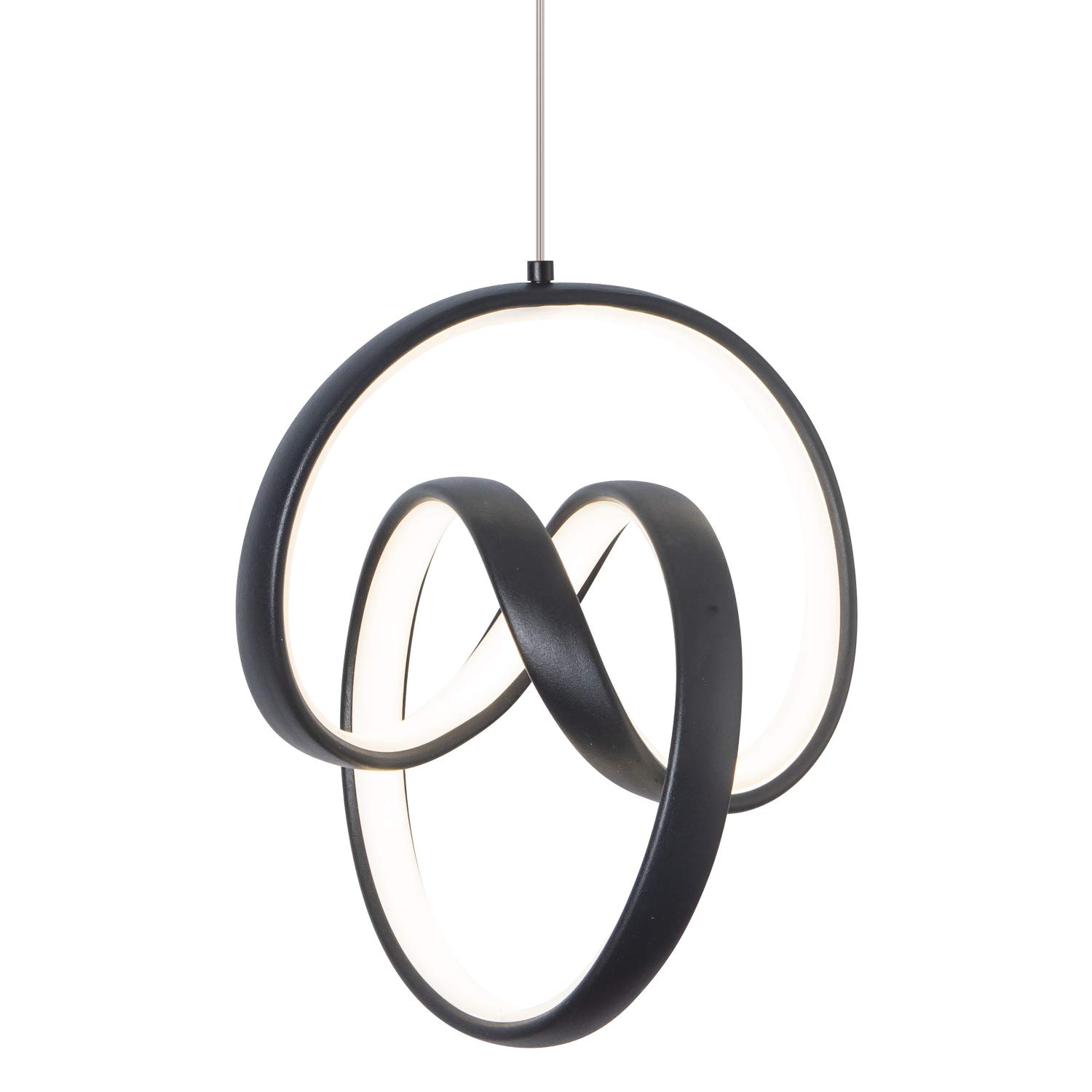 Buy Modern LED Pendant Light, Black LED Chandelier Pendant Lighting