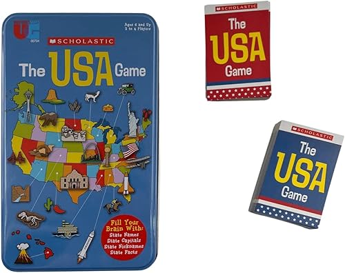 Miniatura 3 de The Scholastic USA Game Tin, 72 meses a 1188 meses