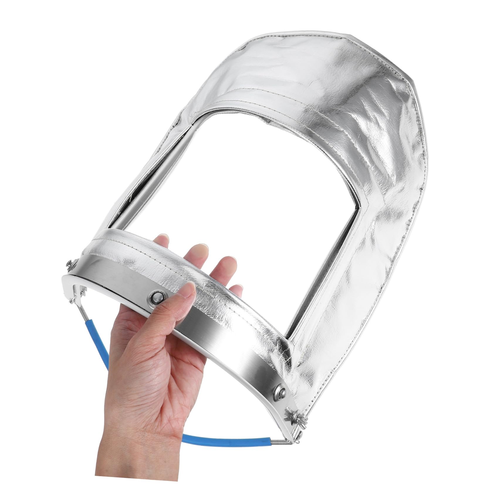 Hochtemperaturbeständiges Transparentes Schweißergesichtsschutzschild mit Verstellbarem Kopfband Ergonomisch Leichter Schutz für Industrie Schweißen und Kochen