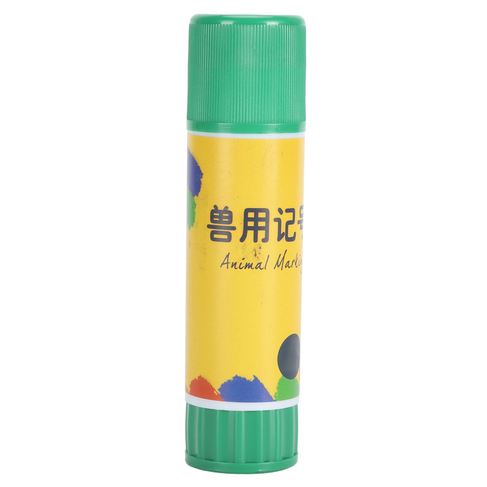 Marcador de Ganado, Crayón para Marcar Granja, Palo de Identificación de Animales, Material de Cera ABS Premium, Seguro para Cerdos, Ovejas, Vacas y Ganado (Verde)