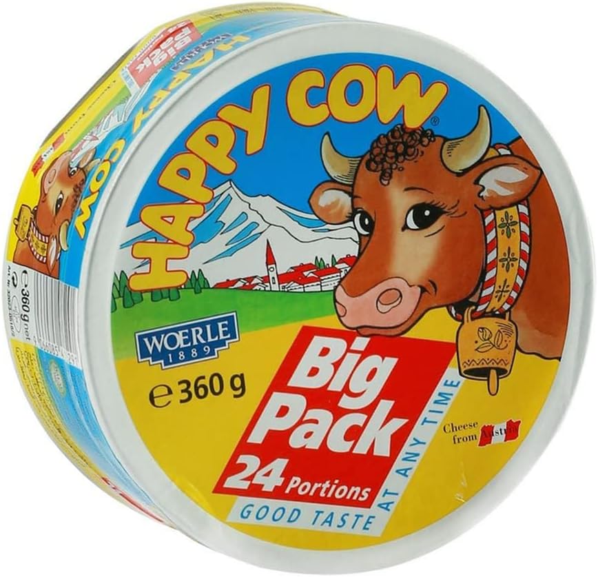 Happy Cow 24 Portions Cheese 360g