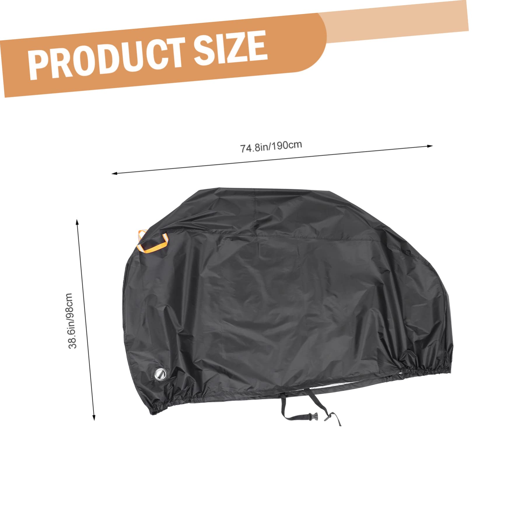 HANABASS 1Pc Fahrradabdeckung Fahrradüberdachung Fahrradabdeckung Outdoor Mountainbike Abdeckung Fahrradabdeckung Radfahren Wasserdichte Abdeckung Oxford Stoffabdeckung Schutzhülle
