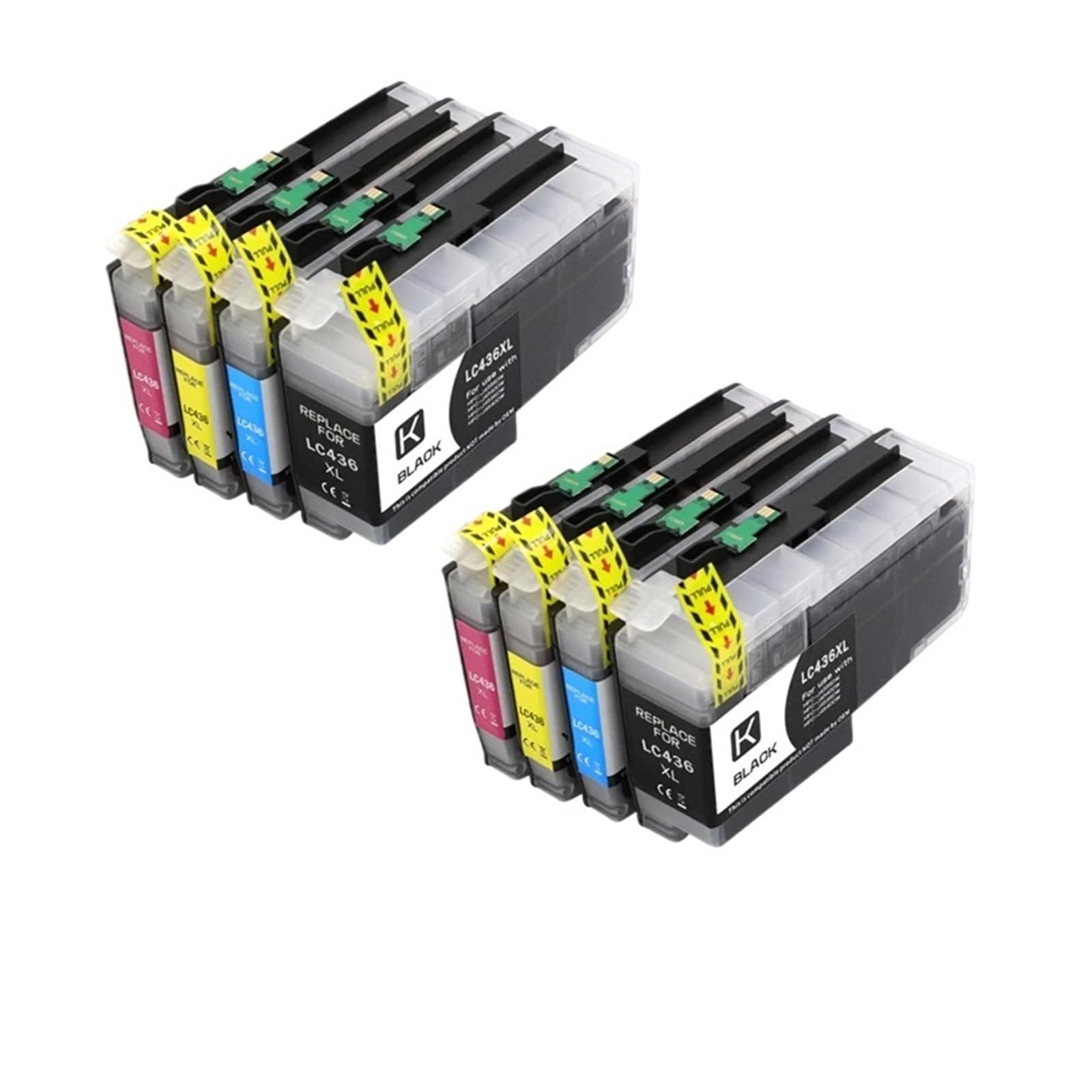Cartouche d'encre LC436XL compatible Brother MFC-J5855DW haute capacité multipack