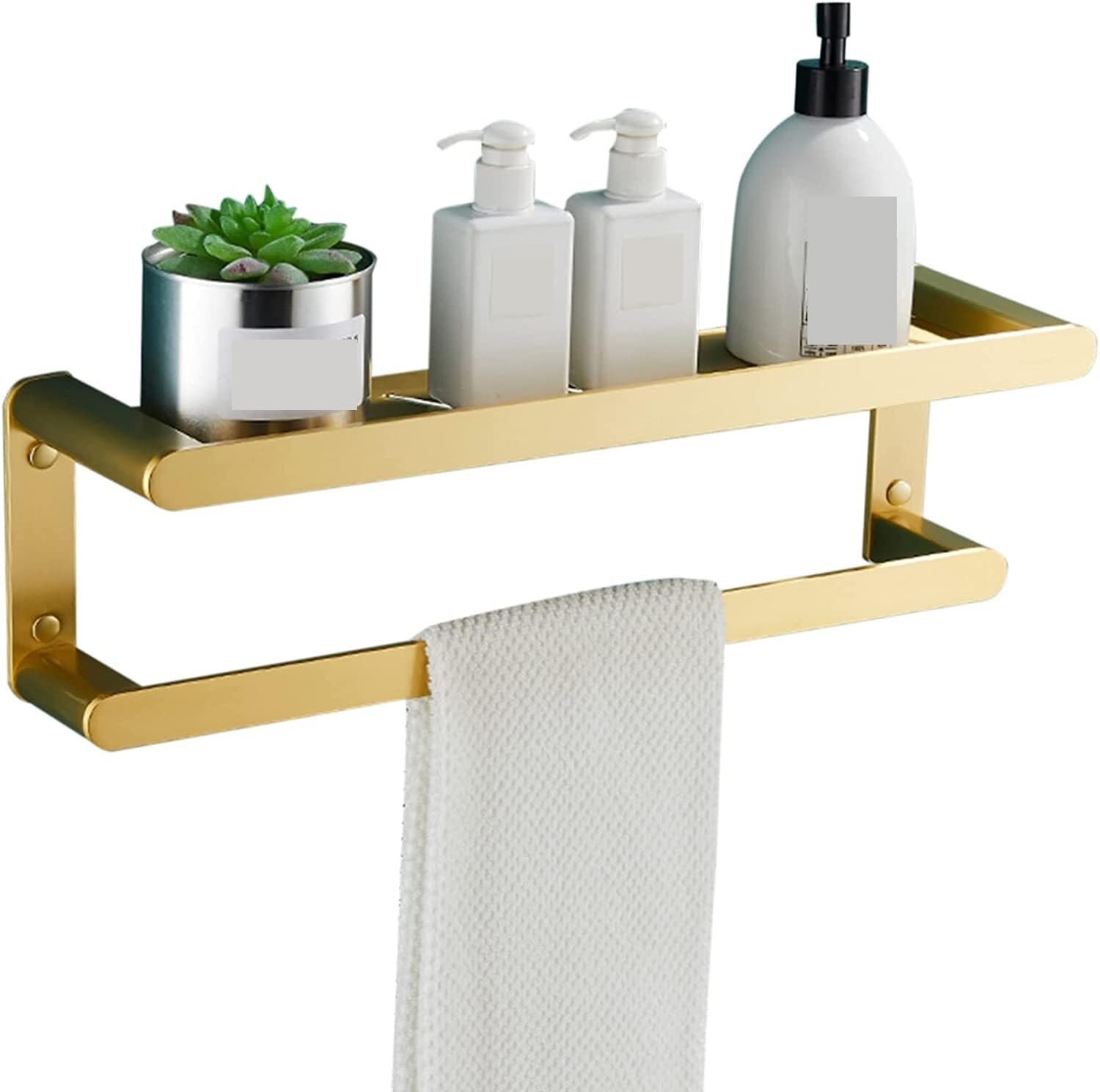 ZJHFFFG Shower Organizer Shower Rack Shower Shelf Shower Organizer Wall Mounted Shower Caddy Shower Basket No Drilling Bathroom