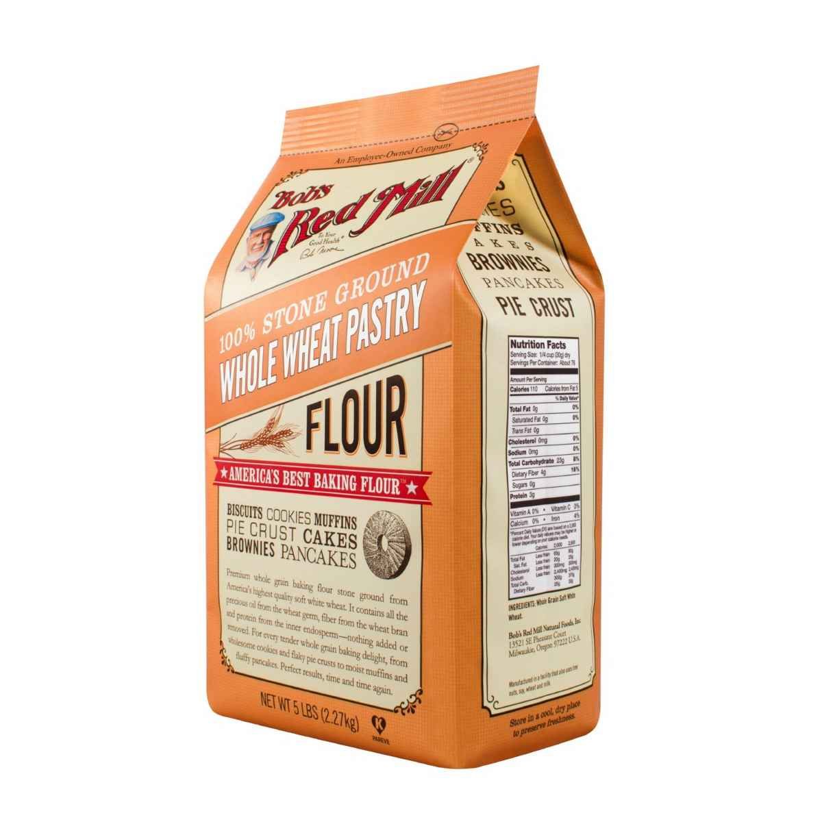 bob's whole wheat pastry flour