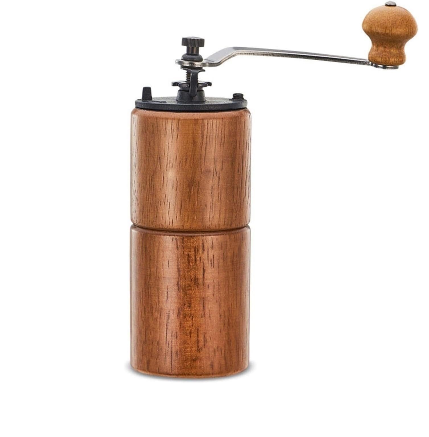 French Press Ręczny Młynek Do Kawy Stożkowy Espresso Fine Coarse Regulowany Przenośny Dzbanek Kawy(A)