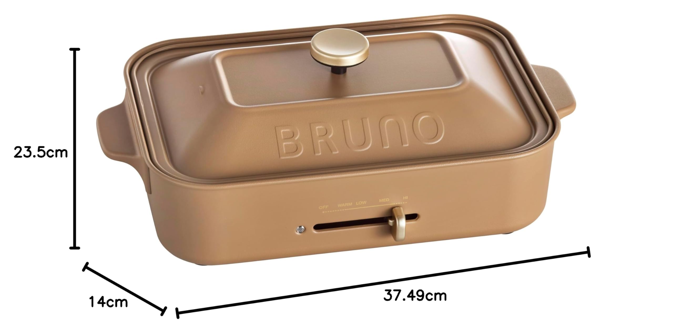 （値下げしました）BRUNO ホットプレート ブラウン　たこ焼きプレート付き Amazon | BRUNO ブルーノ コンパクトホットプレート 本体 プレート2種