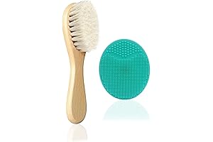 Infant Scalp Care Essentials: Brush Set for Hair and Cradle Cap