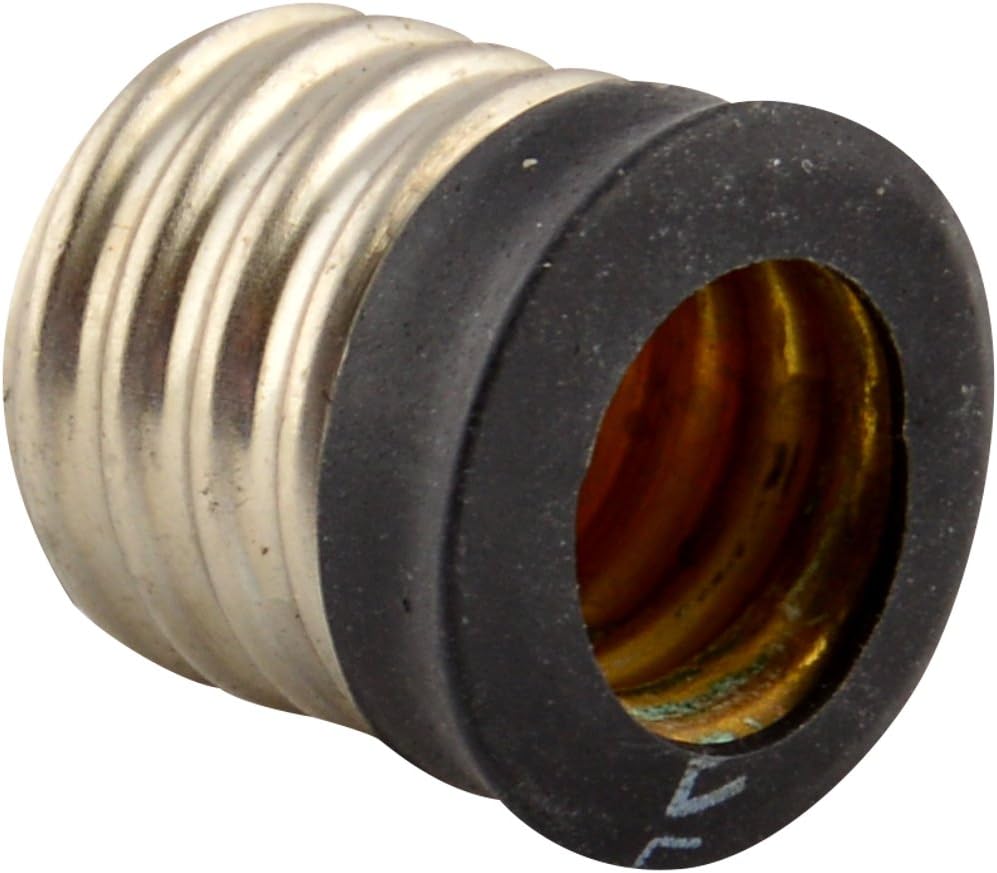 5Pack ABI Light Bulb Socket Adapter Intermediate Base E17 to Candelabra E12 Reducer, Light