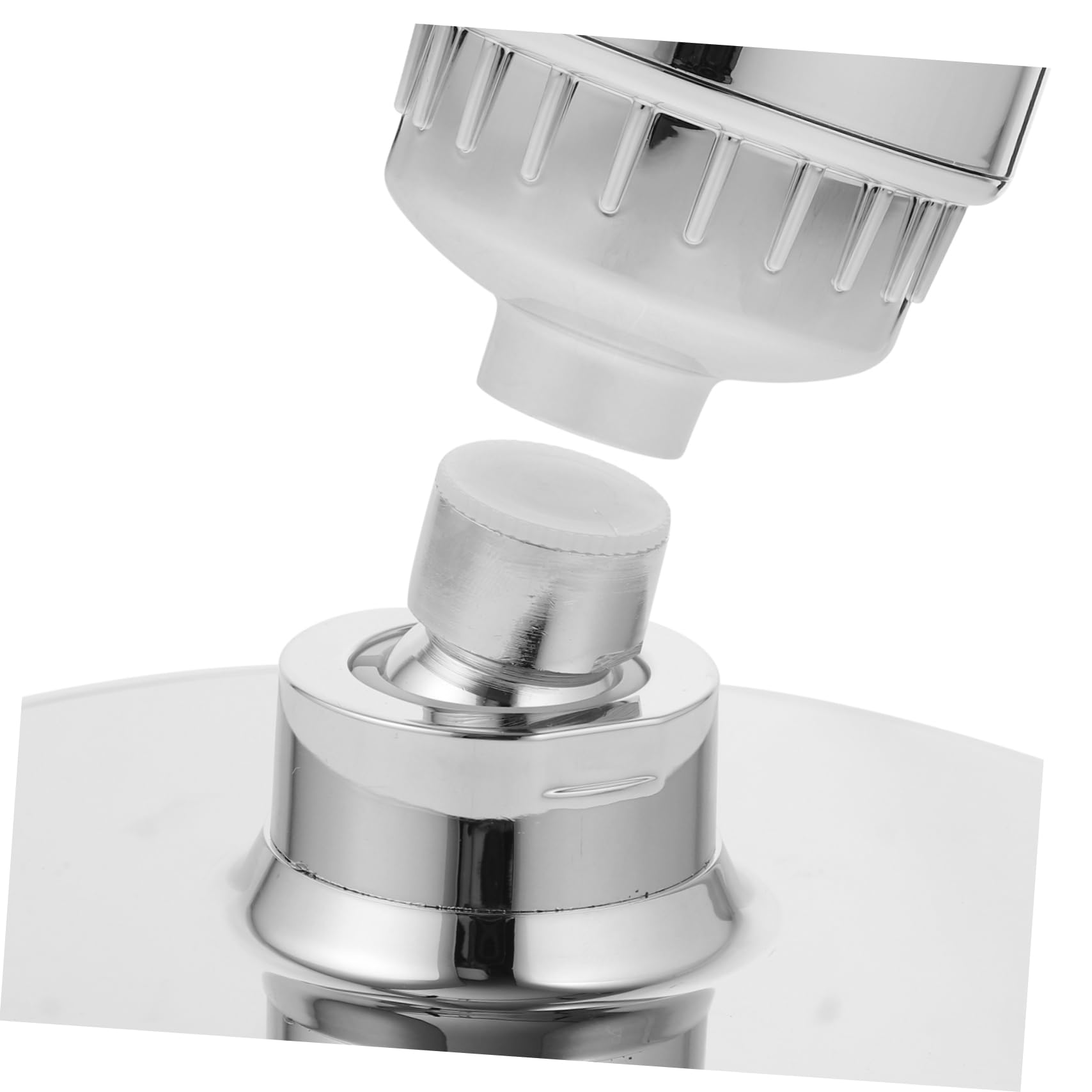 Alipis Filtro de Agua de Pulverización Superior para Ducha de Refuerzo Cabezal de Ducha Filtrado para Agua Dura para Baño Casa