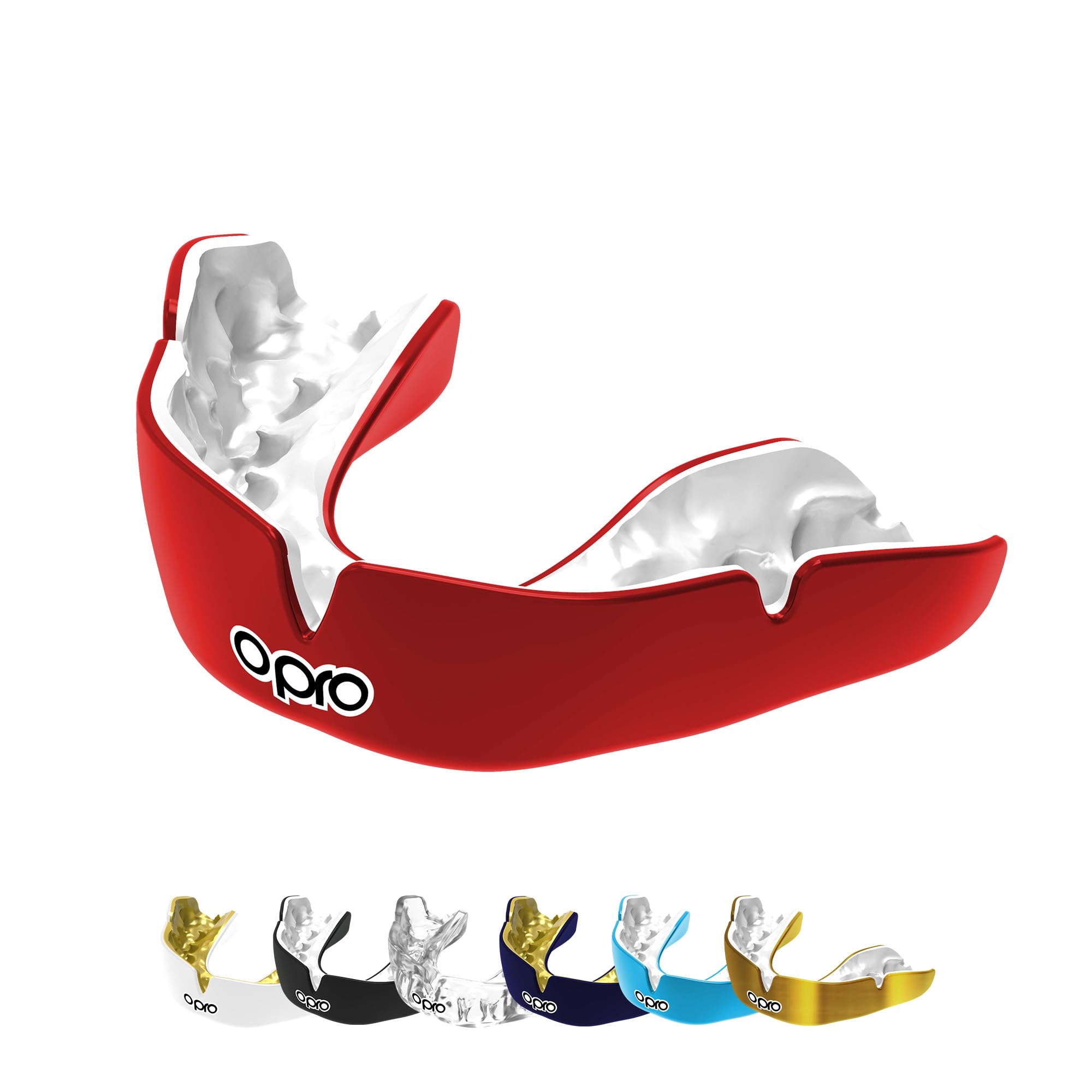 OPRO Protector Bucal Instant Custom-Fit para Brackets – Bucal para Boxeo, MMA, BJJ, Rugby y Hockey – Autoajustable – con Garantía Dental Incluida — view 23