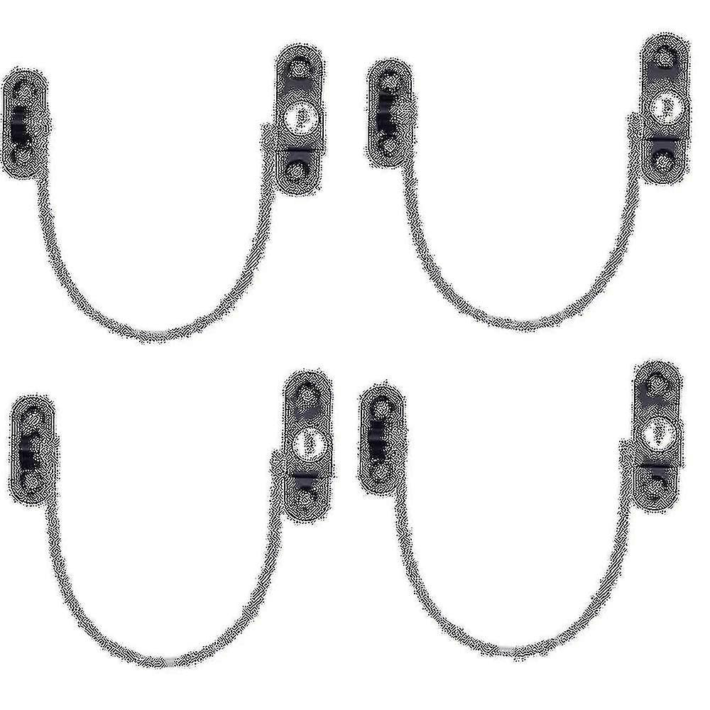 Joyhappst Image Color 4 Pcs Window Restrictor Locks Window Restrictors Baby Security Window Locks Window Locks Door Locks