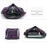 Angel Barcelo Crossbody Bags for Women Soft Small Shoulder Purses for Women