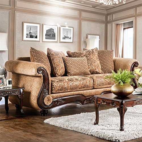 Furniture Of America Sofas, Gold #TOP6