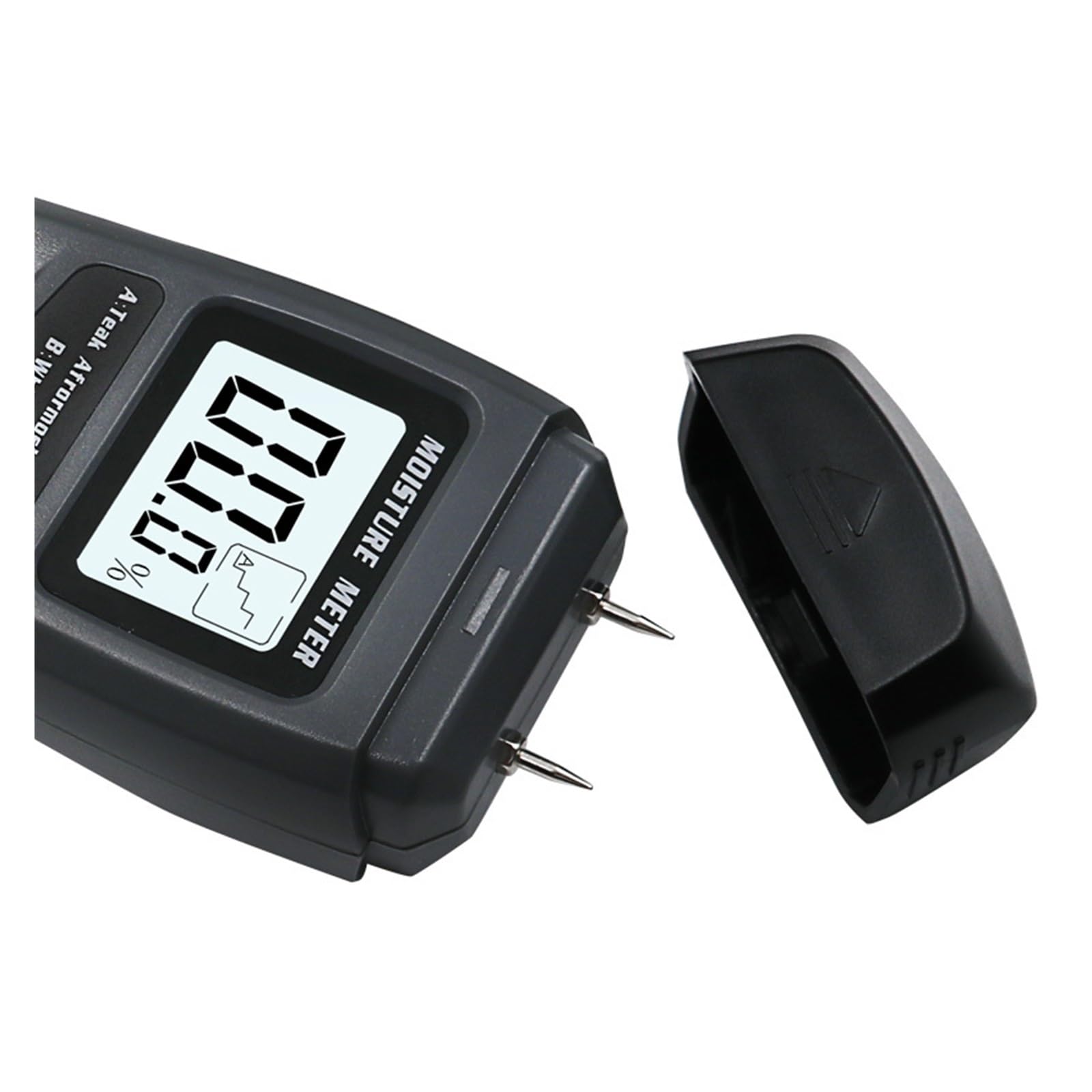 Tester wilgotności, Cyfrowy miernik wilgotności drewna Tester wilgotności drewna higrometr wykrywacz wilgoci w drewnie wyświetlacz LCD miernik wilgotności cegły cementowej,Higrometr