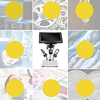 Vista 6 de Mikikit 1pc Digital Microscope Display and Led Light for Industrial Repair High-Definition Viewing Design for Precision Work