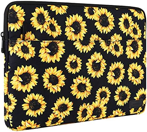 MoKo 7-8 Inch Tablet Sleeve Bag, Carrying Case Fit with iPad mini 6 / iPad mini 5 / iPad mini 4 / iPad mini 3 / iPad mini 2, Black & Gray