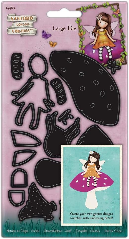 Santoro Gorjuss Scrapbooking Dies, Multi