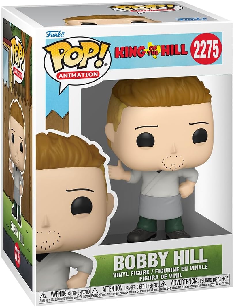 Funko Pop! Animation: King of the Hill - Bobby Hill (Older) - Collectable Vinyl Figure - Gift Idea - Official Merchandise - Toys for Kids & Adults - TV Fans - Model Figure for Collectors