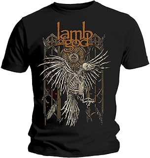Lamb Of God Unisex Adult Crow T-Shirt