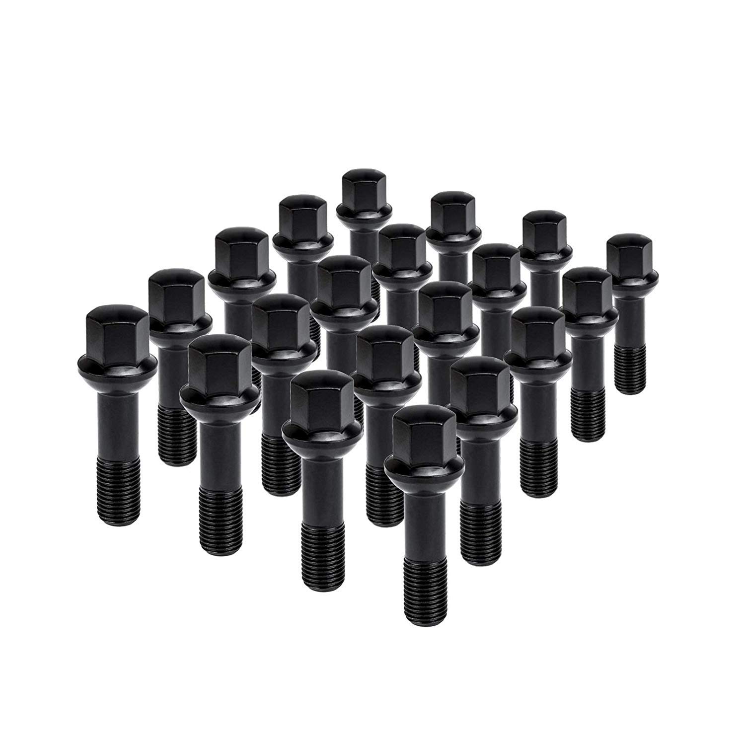 16 X M14X1.5 Plata 60 Pernos De Rueda De Aleación ° Rosca 35mm para VW T5 T6 T28 16 X M14X1.5 Plata 60 Pernos De Rueda De Aleación ° Rosca 35mm para VW T5 T6 T28