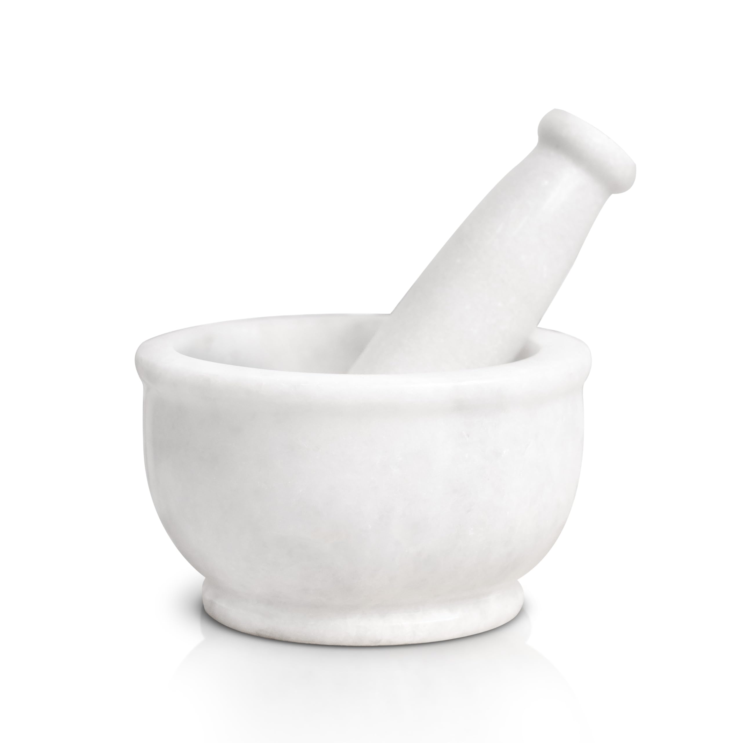 HANDICRAFT BAZAAR Marble Mortar and Pestle | Imam Dasta, Kundi, Kharal, Okhli, khalbatta (White 4 Inches) (B0CYKKTLQM) Amazon Price History, Amazon Price Tracker