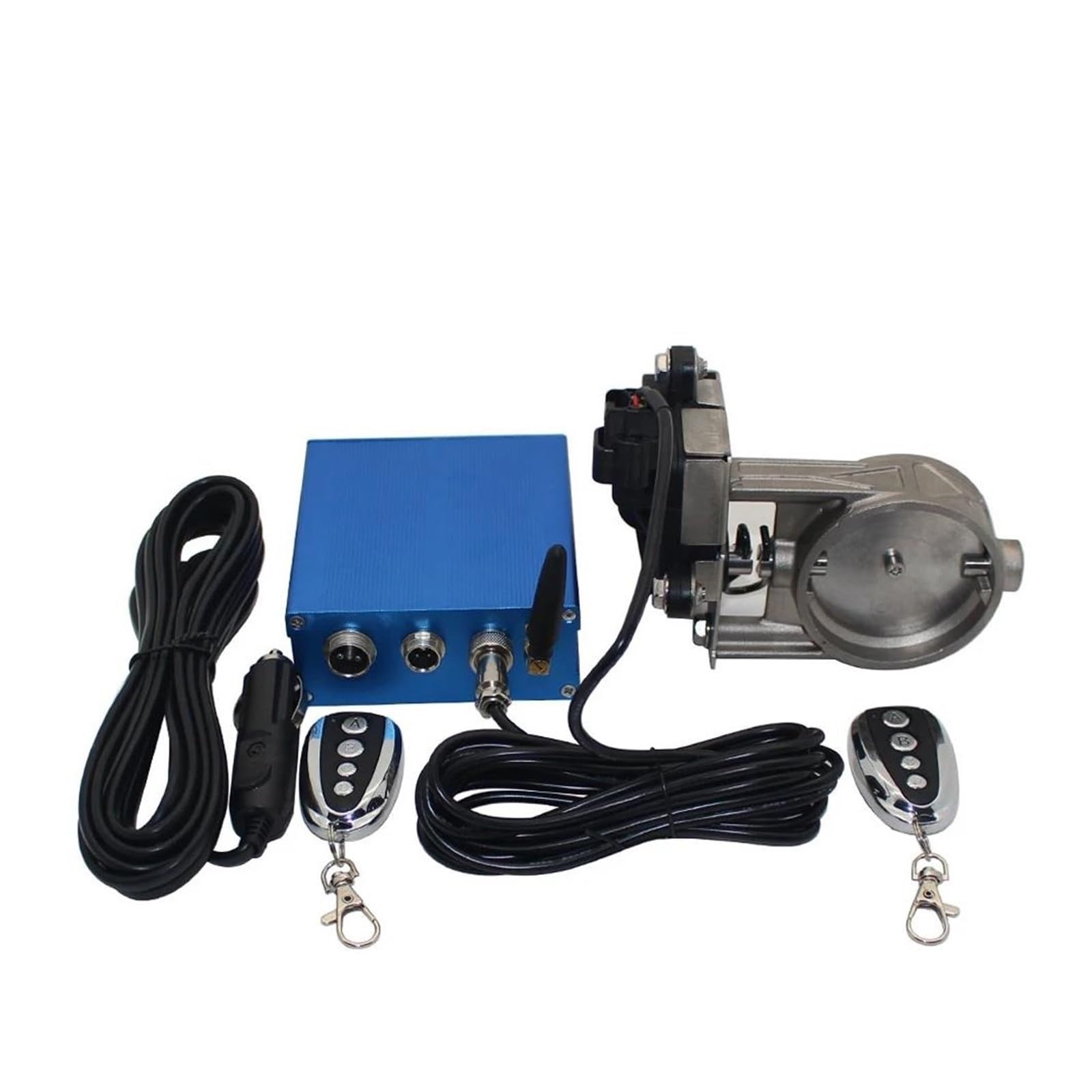 Valve D'échappement électronique Universelle 51-76 Mm - Contrôle Par Télécommande, Ouverture/fermeture Instantanée - Pour Son Réglable Et Performance Auto