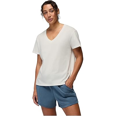 Prana Everyday V-neck Tee soft white