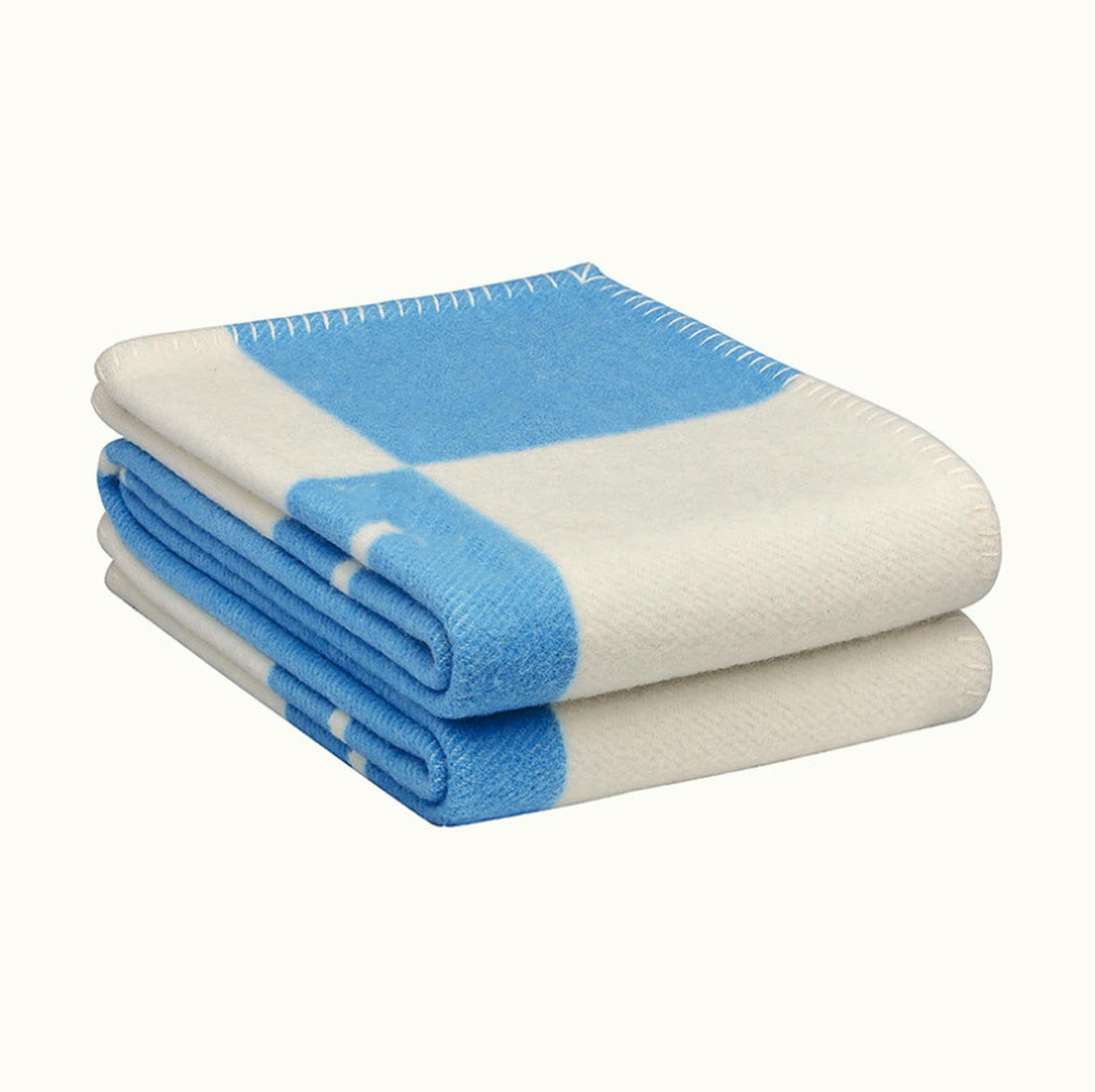 Coperte in Maglia Coperta Europea A Forma di H Europea, da Ufficio, Divano Moderna, del Condizionatore d'Aria-cachi-130 * 170 Cm
