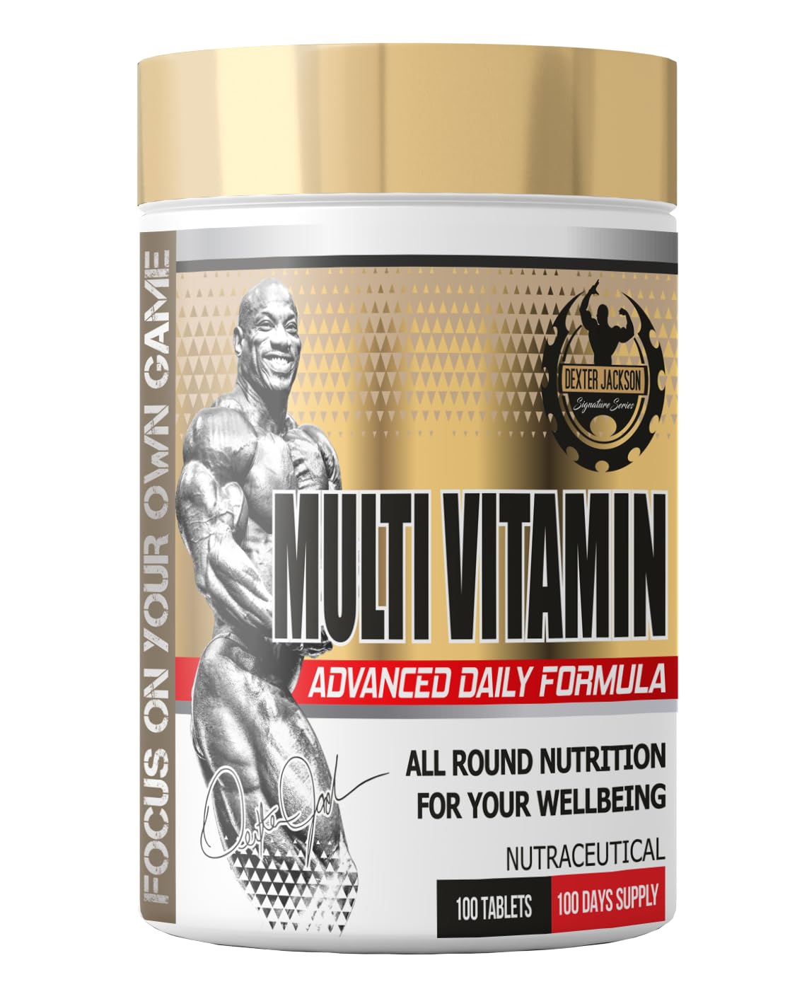 Dexter Jackson Multi Vitamins with digestive enzymes 100 tabs