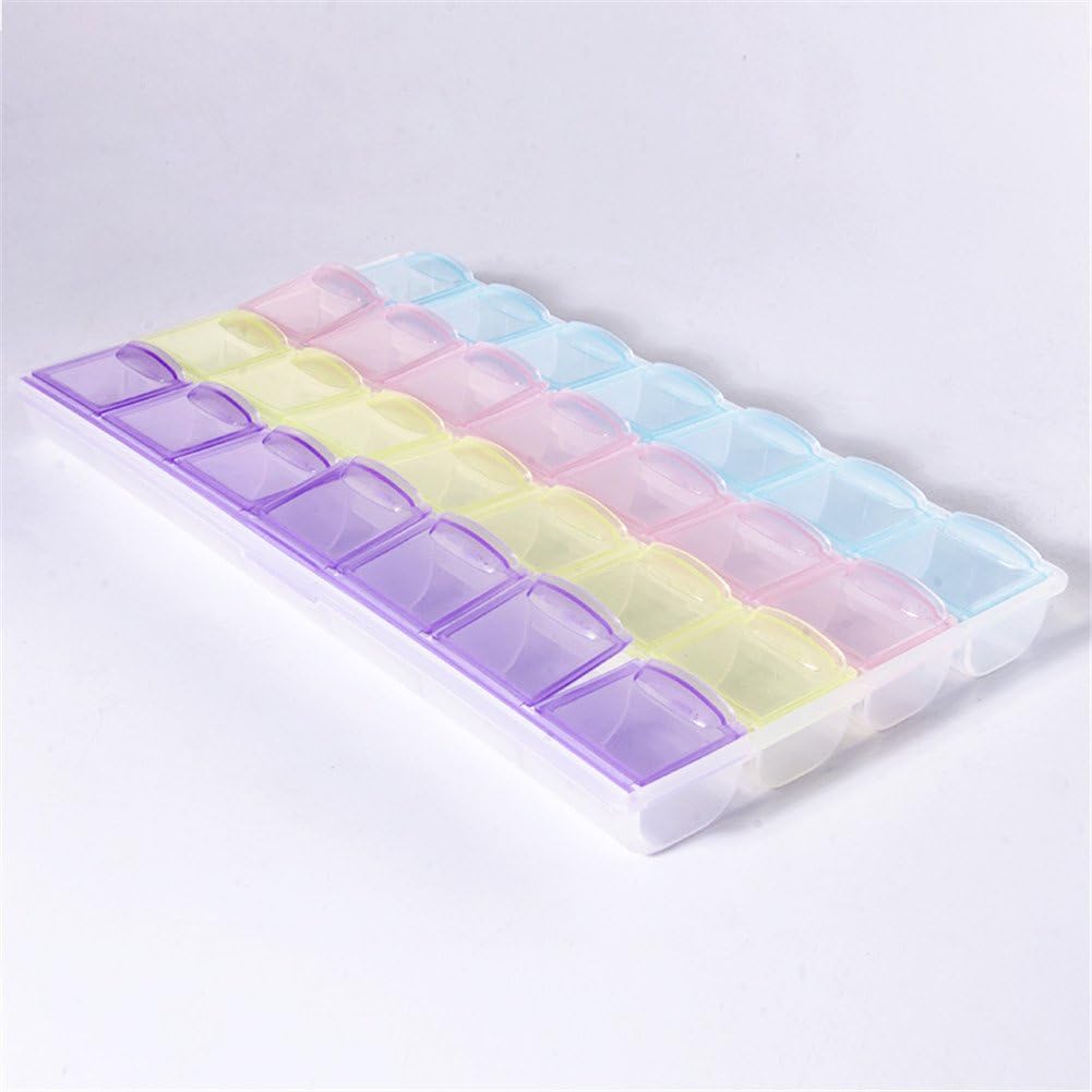 Ostrosi Dental Plastic Colorful Multi-Purpose Tool Box Ring Place Braces Buccal Tubes