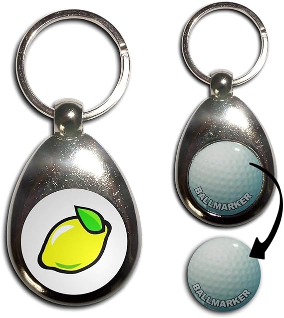 Review Fruit Machine Lemon – Golf Ball Marker Key Ring