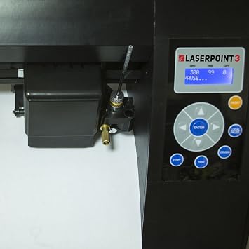 34 LaserPoint 3 Vinyl Cutter Plotter with Contour Cutting, Vinyl, Tape, Tools (Bundle)
