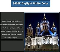 Vista 2 de Luces LED para lavadora de pared, 72 W, 5000 K, luz diurna, 7200 lm, 3.2 pies/40, impermeable IP65 para interiores y exteriores, barra de luz LED