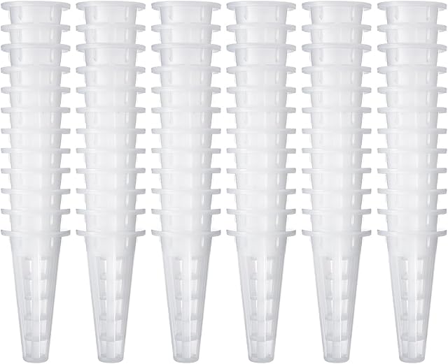 iDOO 60pcs Replacement Baskets, for ID-IG301 ID-IG301S ID-IG303 ID-IG302 ID-IG302S I-D-01 ID-IG307S ID-IG308 Hydroponic Growing System, Hydroponics Supplies