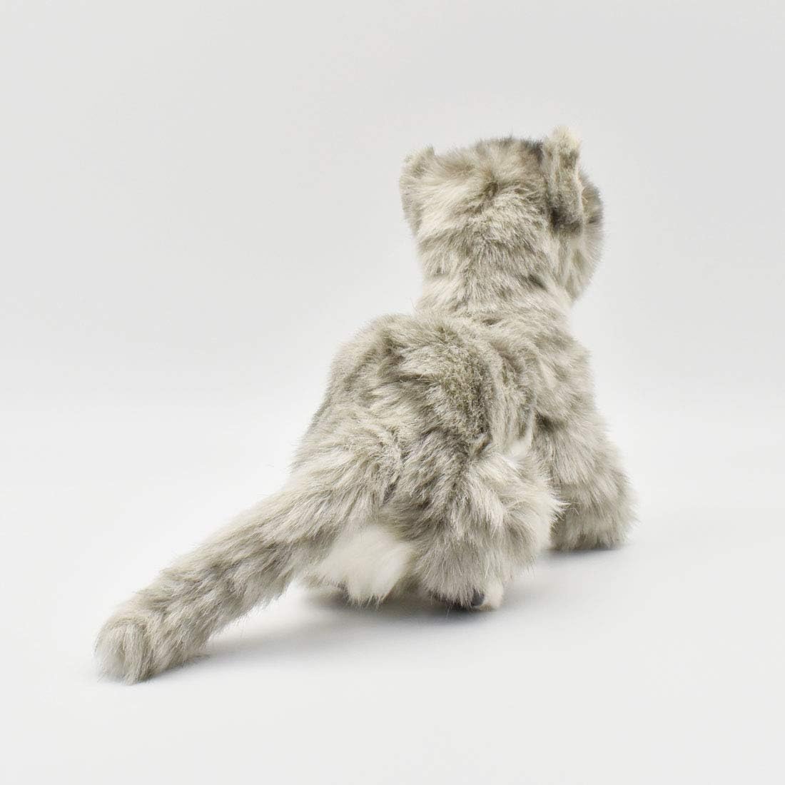Hansa Kitten Plush, Grey/White