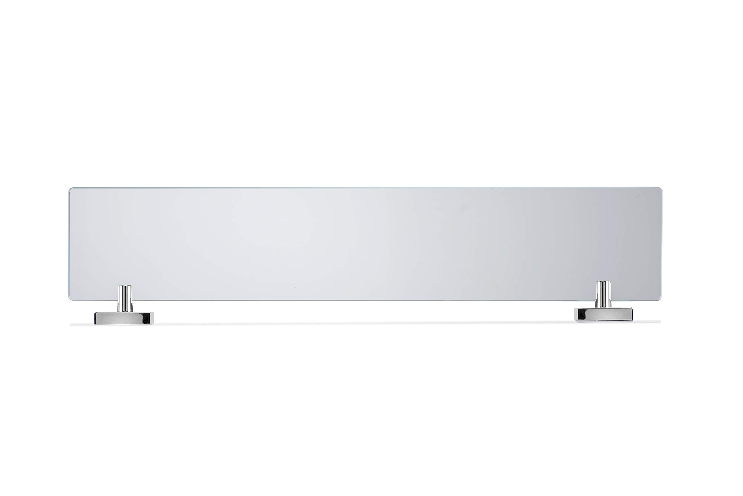 Croydex QM441441 Flexi-Fix Chester Estante de Cristal, Plata, 54 x 590 x 134 mm