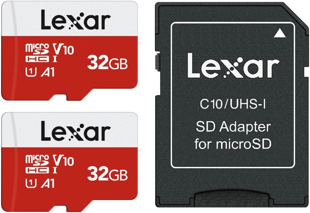 E-Series 32GB Micro SD Card 2 PK microSDHC UHS-I Flash Memory Card