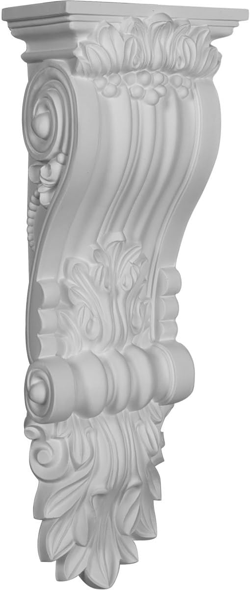 Ekena Millwork COR06X18X04HA 6 1/4-Inch W x 4 3/8-Inch D x 18 1/8-Inch H Hampshire Corbel