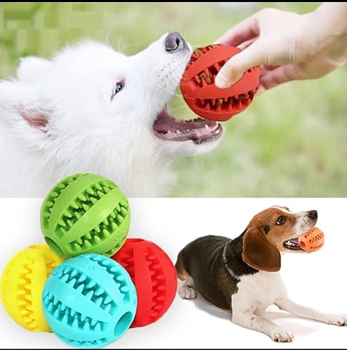 Miniatura 4 de Sin America - Rompecabezas interactivo para perros, no tóxico, duradero, limpieza de dientes, rompecabezas IQ para masticar, bola masticable para