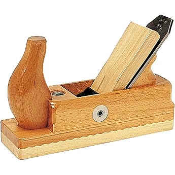 HW 3-48 Holzhobel / Putzhobel HW3-48  Hobel mit Wei buchensohle und Doppeleisen zum Putzen von Vollholz und furnierten Fl chen sowie f r Putz- und Einpassarbeiten  220 mm x 64 mm