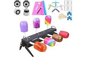 WAQONUY 4X Cup Turner for Tumblers, 4 arms Multi Tumbler Spinner