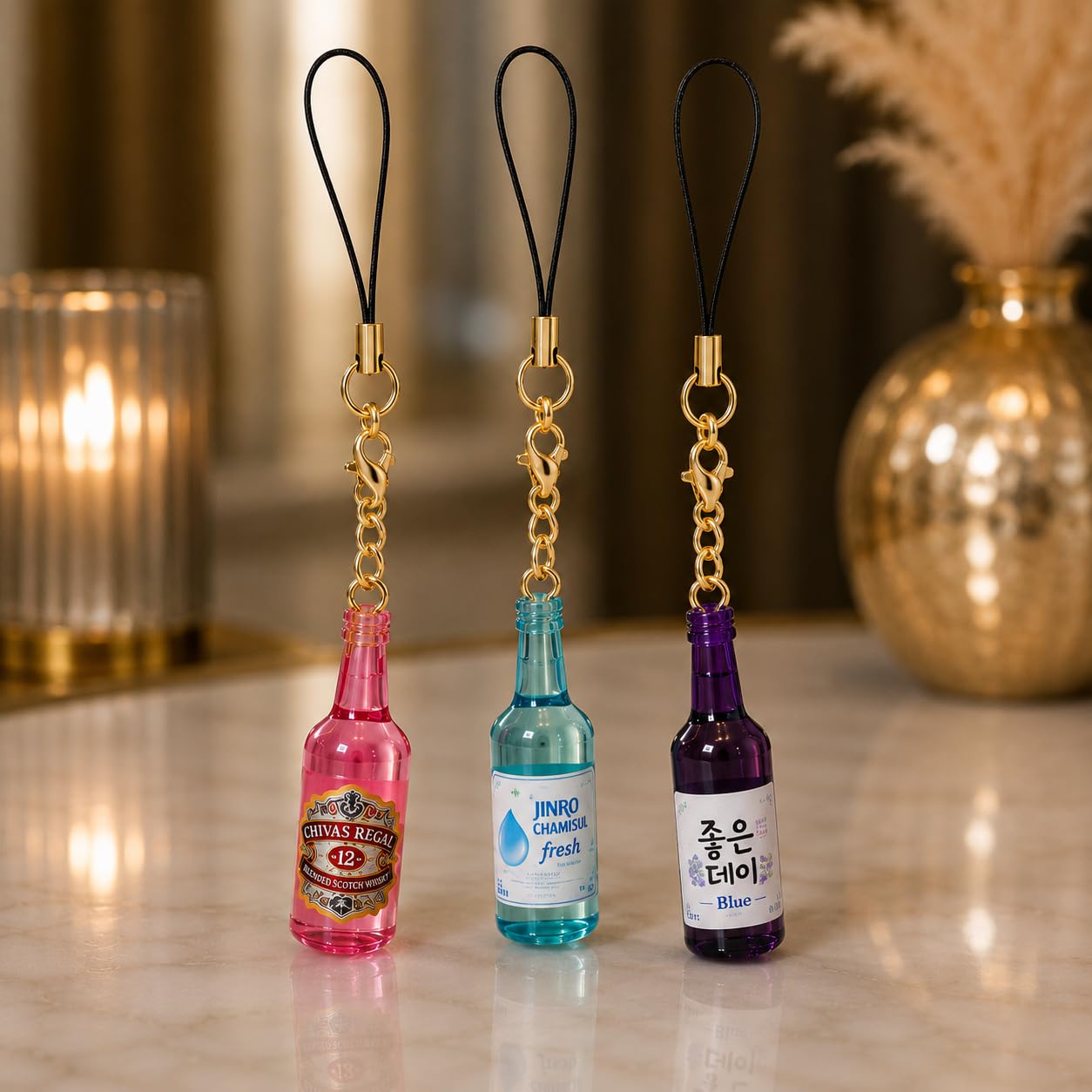 Beer Bottle Phone charms Y2k phone charm Bag Strap Cool Cellphone Lanyard phone charm Jewelry for Girls and Boys-image-10