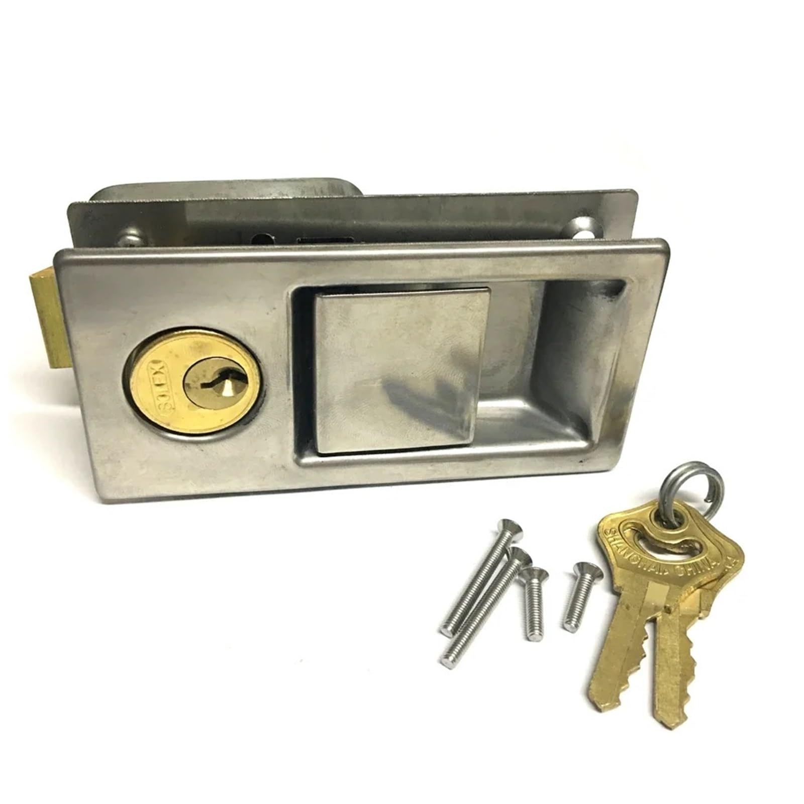 Serrure de poignée de porte en acier inoxydable mécanique MS528 I