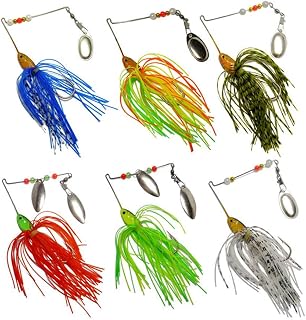 6 Fishing Hard Spinner Lure Spinnerbait Pike Bass 18g/0.63oz