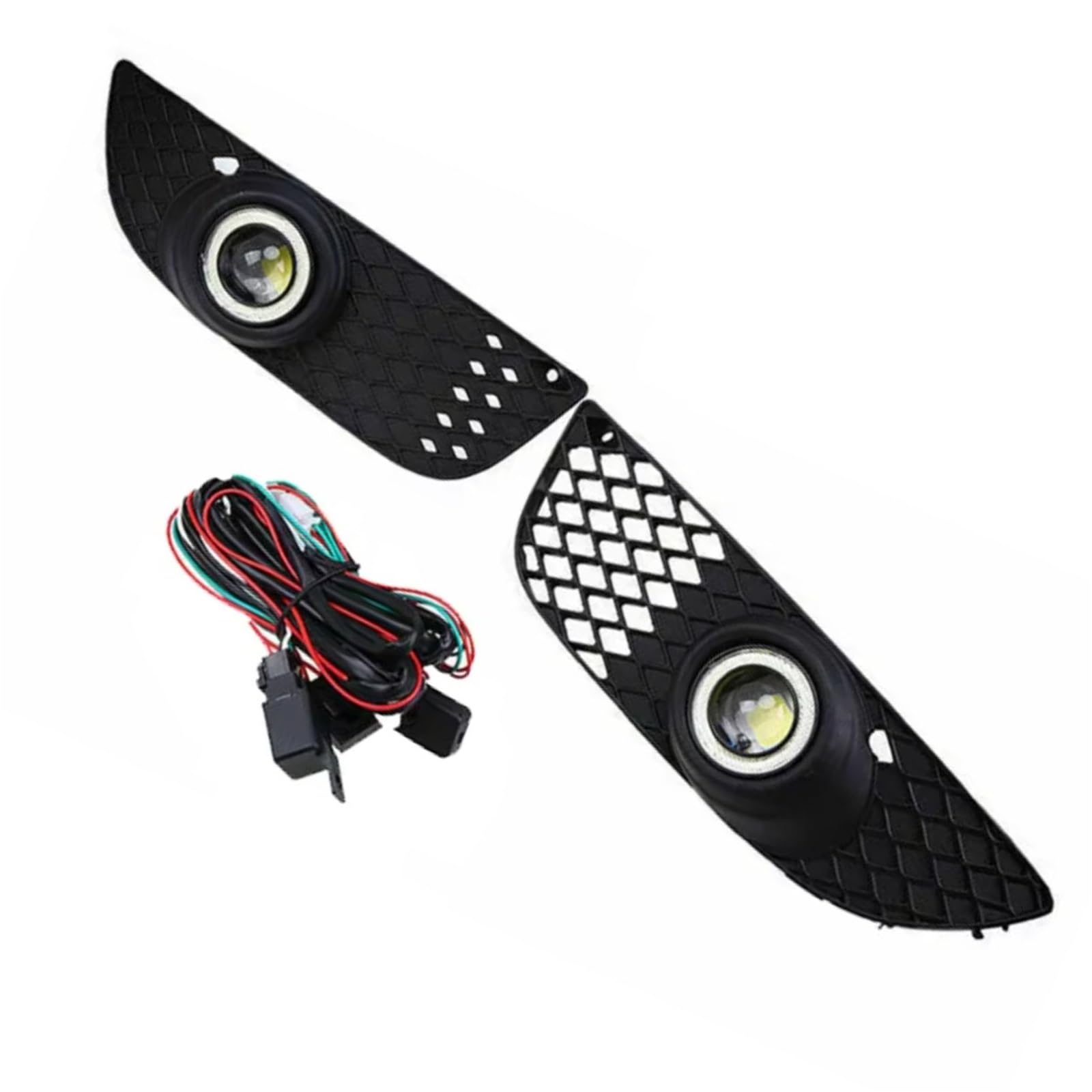 Gruppo ottico Compatibile Con Mitsubishi Per Lancer 2008 2009 2010 2011 2012 2013 2014 Fendinebbia Gruppo Lampada Paraurti Anteriore Accessori Auto