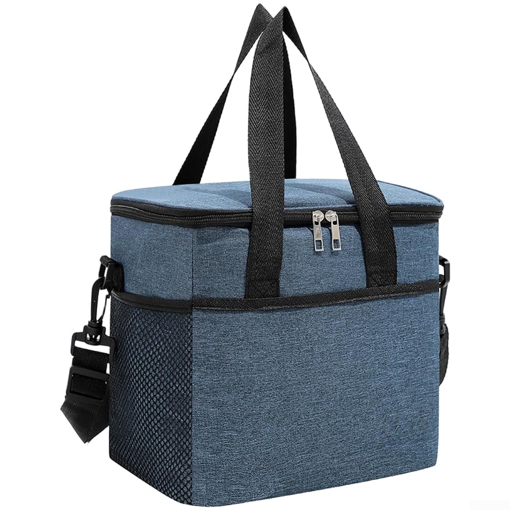 Isotherme Repas Oxford Grande Capacité 33x25x27cm Isotherme