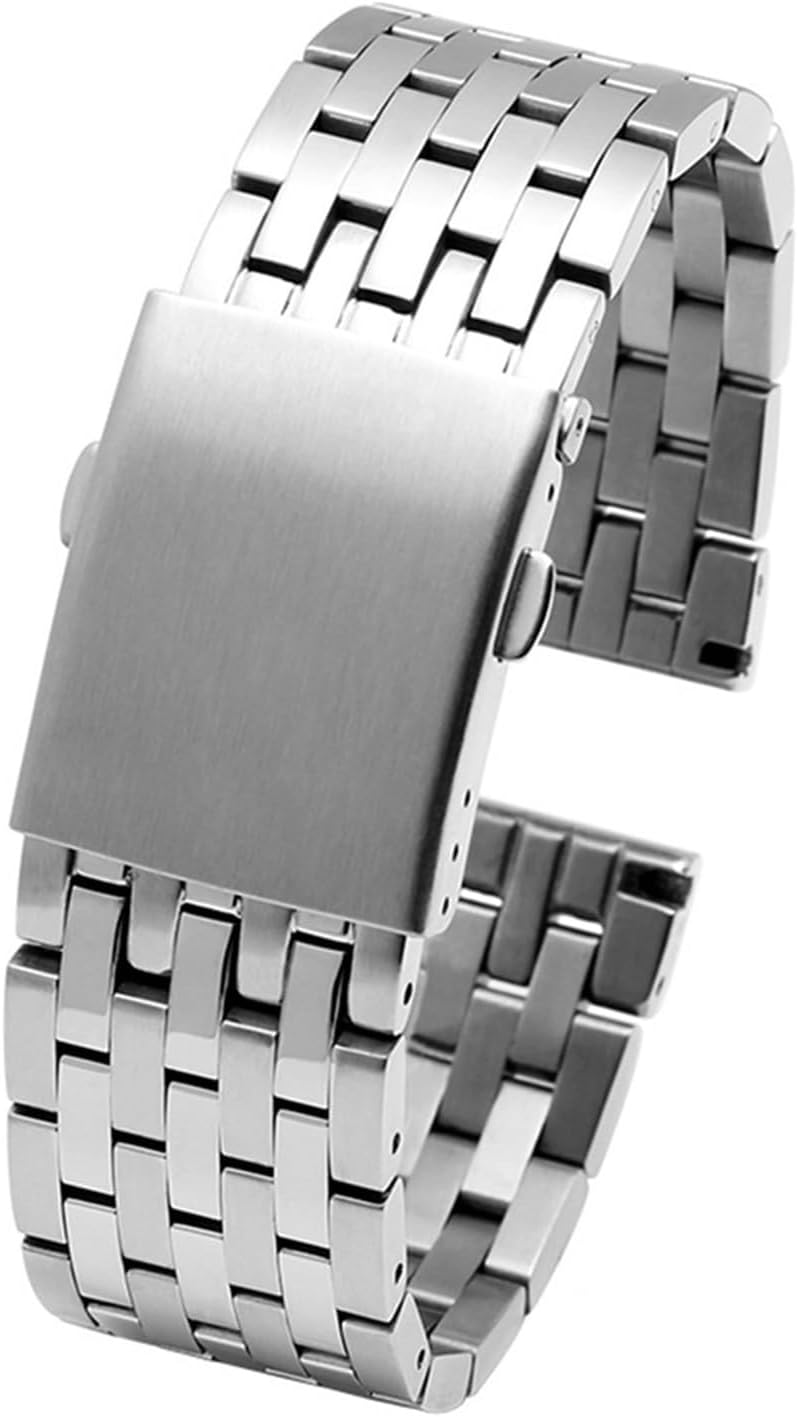 SDFFGHJ 22mm 24mm 26mm 28mm 30mm Stainless Steel Watch Strap Compatible with Diesel Compatible with DZ4316 DZ7395 DZ7305 Men Metal Solid Wrist Band Bracelet