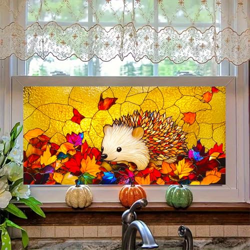 HOMETITUTE Vinilo Decorativo de Otoño 39.37x17.72 Pulgadas miniatura 6